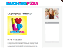 Tablet Screenshot of laughingpizza.com